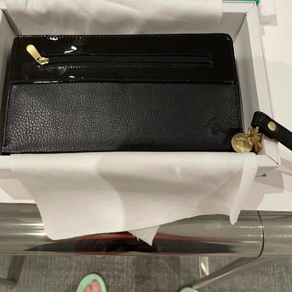 Large Black Wallet - Picture 1 of 3